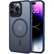 Iphone 13 Pro Mag Safe Navy Case -(3789)