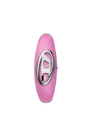 [Diesel] Diesel - Diesel Wonder-D Two-Hand Pink Nylon Resin Watch - Timeframes - Woman - Pink UNI Pink