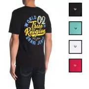 True Religion Men's World Tour 02 TR Logo Graphic Tee T-Shirt