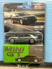 1/64 MINI GT BENTLEY FLYING SPUR VERDANT GREEN CHROME CHASE CAR