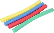 CVUTOVO 4Pcs Foam Relay Race Sticks Lightweight Fun for Outdoor Games for Family Activities Team Building and Parent Interaction Safe Friendly Design