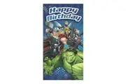 Avengers Die Cut Birthday Gift Bag (Multicoloured) (One Size)