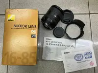 在飛比找Yahoo!奇摩拍賣優惠-[保固一年[高雄明豐]公司貨Nikon AF-S 16-85