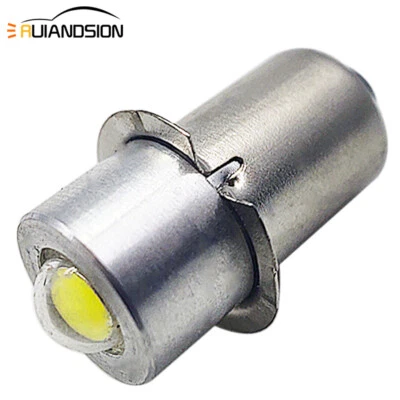 1W P13.5S Upgrade LED Bulb PR GLOBE TORCH FLASHLIGHT DC 4.5V 6V 12V 3-18V 5-24V