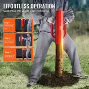 Fence Post Driver 68.58mm Inner Diameter Heavy Duty Handles T-Post Tool