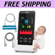 Rechargeable Handheld Pulse Oximeter for Infants & Adults - Continuous Monitor