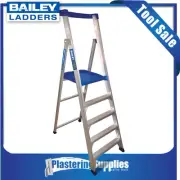 Bailey Platform Ladder P150 1.5m 5 Step Aluminium Stepladder FS14068