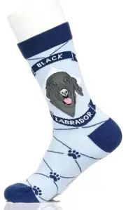 Black Labrador great quality atomic Blue mix one size unisex 80% cotton