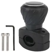 For Car Truck Tractor Forklift Spinner Knob Car Steering Wheel Booster Grip Ball Turning Hand Control Universal 360 Degree Black