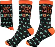[SHATCHI] Unisex Socks Simply The Best 30 Year Old 30th Birthday Keepsake Gift Unisex Him and Hers Socks (Pack of 1)
