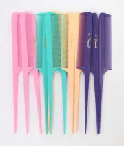 SHEON Cleopatra 8-1/2 Inch Rattail Combs Extra Fine Tooth.Rat Tail Comb Model #4