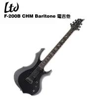 在飛比找蝦皮商城優惠-LTD F-200B CHM Baritone 電吉他【i.