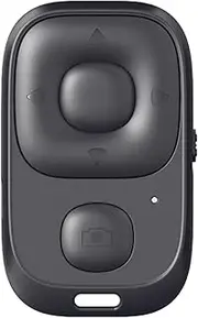Selfie Control Button | Waterproof Media Button Remote Control,Rechargeable Smartphone Wireless Page Turner, Auto Clicker for Video, Music, Camera