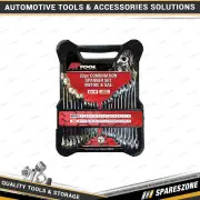 22 Pcs of PK Tool Combination Spanner Set - Metric & SAE Cr-V Steel