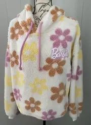 Target Grayson Thread Fuzzy Flower Barbie Hoodie Sweatshirt Size XL Extra Large