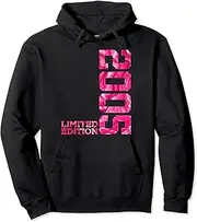 [VidiAmazing] Pink 18 Years 18TH Birthday Limited Edition 2005 Pullover Hoodie ds1309