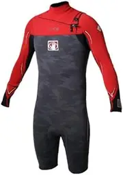 Body Glove Mens 2/1mm Vapor L/a Slant Zip Springsuit