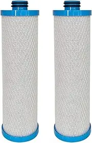 Zfyzxt RV Water Filter Compatible with WaterPurr KW1 Water Filter for 10" Carbon Block Filter, RV, Boat, Camper Built-in Water Filtration Systems, KW1 RV Water Filter