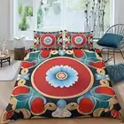 Bohemian Bedspreads Abstract Style Comforter Cover Pillowcase Adult Highend 37