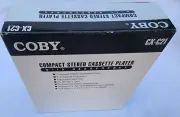 Vintage NOS Sony Walkman Knock-Off Coby Personal Cassette Player Headphones NIB