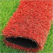 Artificial Grass Turf Synthetic Artificial Grass Turf, High Density Faux Grass Turf with Drainage Holes, Car Show Playgrounds Artificial Grass Mat, Garden Fake Grass Wedding Rug