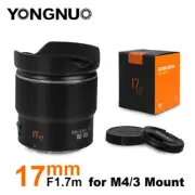 YONGNUO YN17mm F1.7 Auto Focus Lens For Olympus Panasonic M4/3 M43 Mount Cameras