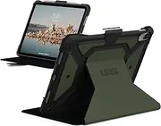 Urban Armor Gear Metropolis SE Case for Apple iPad 10.9 (10th Generation 2022) [Apple Pencil Holder, Drop-Resistant, Wake/Sleep, Stand Function] Olive