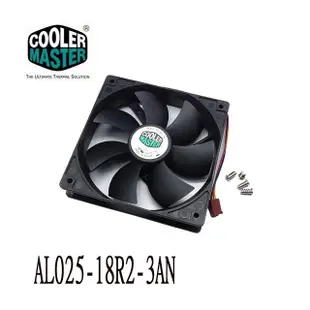 【MR3C】含稅 CoolerMaster 12cm 長效Rifle散熱風扇 1800轉 AL025-18R2-3AN