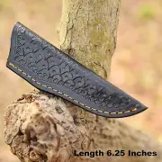 Handmade fixed blade knife leather sheath belt Sheath knife holster