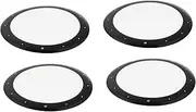 Veemoon 4 Pcs Watch Protective Film Tempered Screen Protector for Smart Watches Durable and Lightweight Design Compatible with Full Coverage