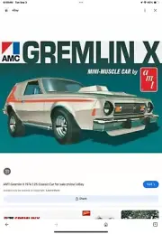 1/64 HO SCALE DECAL- GREMLIN X