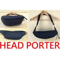 在飛比找蝦皮購物優惠-BLACK近全新HEAD PORTER藤原浩black be