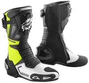 Arlen Ness Sugello Motorcycle Boots, black-yellow, Size 41 for Women Black Yellow