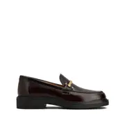 [Tod's] Tod's Leather Loafers 38 IT RED