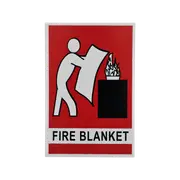 Fire Pro 225mm x 150mm Fire Blanket Sign