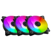 MSI MPG F120 ARGB 120mm Case Fan - 3 Pack (MPG F120 ARGB-3B)