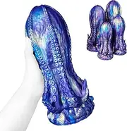 Silicone Huge Anal Plug Mixed Color Monster Dildo Extra Large Anal Beads Fisting Butt Plug Masturbation Anus Dilator Sex Toys for Women(XL)