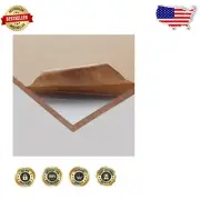 Clear Acrylic Sheet, 1/2" Thick - Perfect for Signage and Displays 18" x 24"