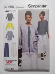 Simplicity 8556 Misses' Pants & Jacket in 2 Lengths w/ Tunic Size 6-14 Uncut