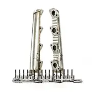 RCD Performance 304 SS Log Style Exhaust Manifolds For 2008-2010 Ford 6.4L (for: Ford)