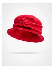 [Taking Shape] Cloche Hat in Red
