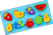 Tear and Pull Puzzle Game - Educational Matching Puzzle for Preschool Girls Boys - Colorful Fun Shape Sorter for Classroom, Bedroom Enrichment