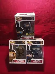 Lot 23 3x FUNKO POP Sub-Zero 1057 Scorpion 1055 Mortal Kombat Glow Dark Figure