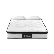 Bedra Double Mattress 22CM Cool Gel Foam Bonnell Spring with Pillows