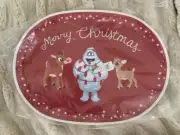 Pottery Barn Kids BUMBLE RUDOLPH Melamine SERVING PLATTER - New