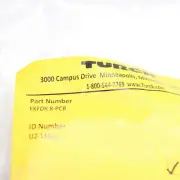 Turck Panel-Mount Receptacle Bulkhead Connector w/8 PCB Pins FKFDK 8-PCB