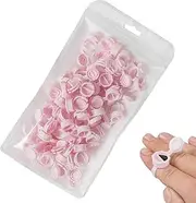 Glue Cups for Lash Extensions,Eyelash Extension Glue Holder Lash Glue Holders Set of 60 - Portable Lash Glue Holder Tray Lash Glue Cups for Beauty Salons Home