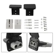 Convenient Bracket with Cover for Anderson Socket, Protect Your Charging System