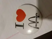 McDonald's /I Love McDonald's lapel pin.