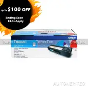 Brother Genuine TN348C CYAN High Yield Toner Cartridge DCP9055CDN HL4150CDN